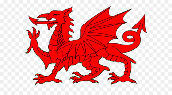 Flag of Wales Uther Pendragon Welsh Dragon - Western Dragon Flag of Wales Uther Pendragon Welsh Dragon - Western Dragon