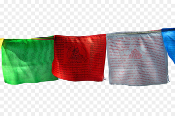 Flag, Prayer Flag, Religion, Green, Red PNG