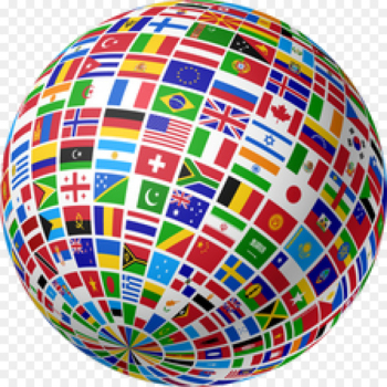 Flags of the World Globe Flag of Earth - International 