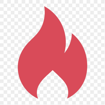 Flame icon png sticker, flat | Free Icons - rawpixel