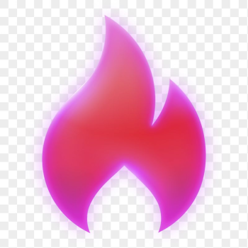 Flame icon png sticker, neon | Free Icons - rawpixel