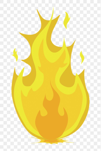 Flame png sticker, transparent background. | Free PNG - rawpixel