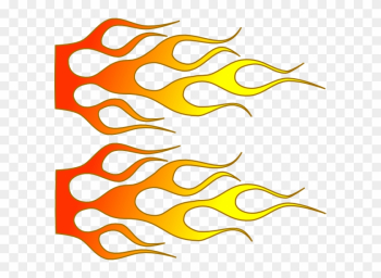 Flames Clipart Racing - Hot Rod Flames Clip Art