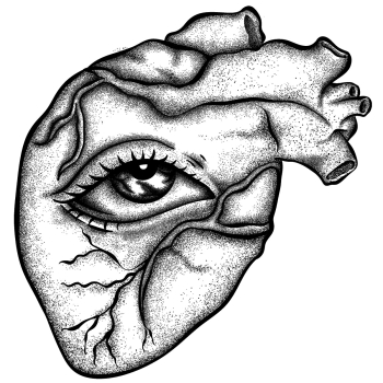 Flash old school tattoo human heart outline vintage psd icon Flash old school tattoo human heart outline vintage psd icon