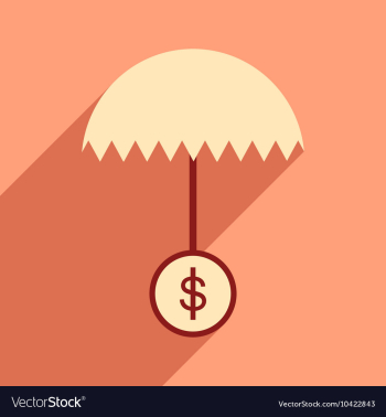 Flat design modern icon vector image Flat design modern icon vector image