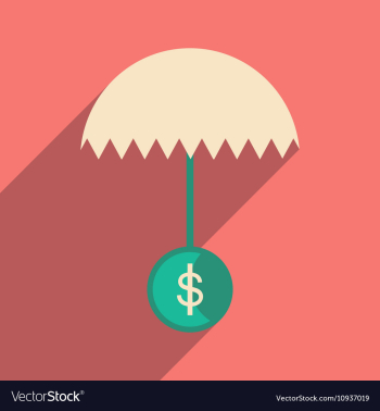 Flat design modern icon vector image Flat design modern icon vector image