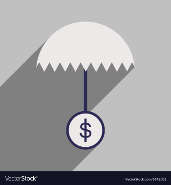 Flat design modern icon vector image Flat design modern icon vector image