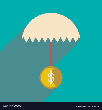 Flat design modern icon vector image Flat design modern icon vector image