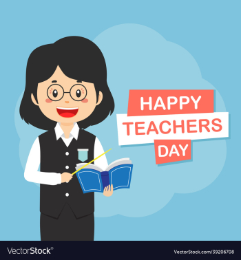 flat design teachers day background flat design teachers day background