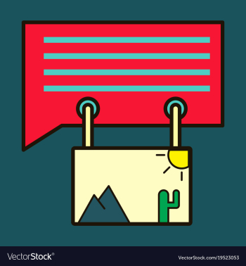 Flat email attachment icon paper document clip vector image Flat email attachment icon paper document clip vector image