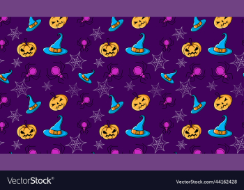 flat halloween pattern for new template