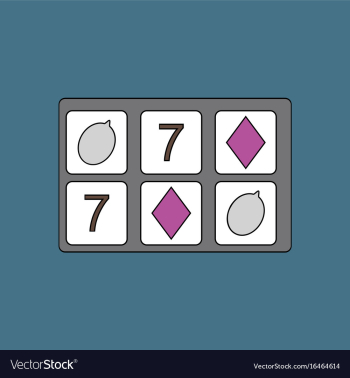 Flat icon design collection casino gambling vector image Flat icon design collection casino gambling vector image