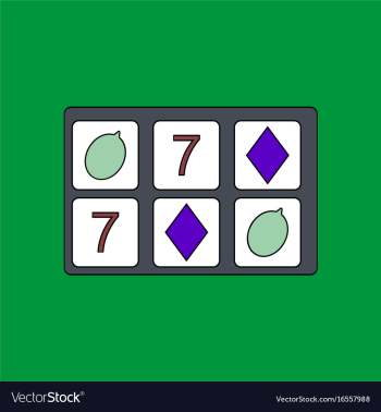 Flat icon design collection casino gambling vector image Flat icon design collection casino gambling vector image