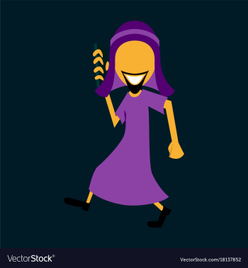 Flat icon on theme arabic business arabic vector image Flat icon on theme arabic business arabic vector image