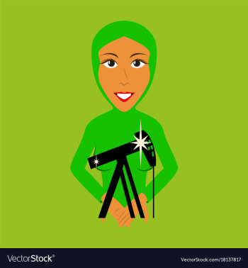 Flat icon on theme arabic business muslim vector image Flat icon on theme arabic business muslim vector image