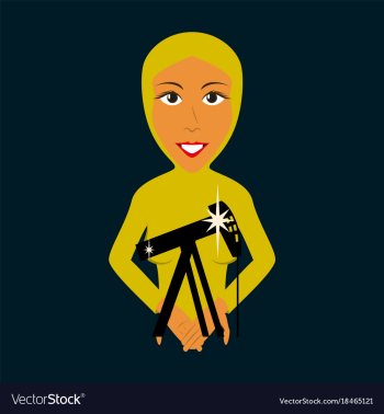 Flat icon on theme arabic business muslim vector image Flat icon on theme arabic business muslim vector image