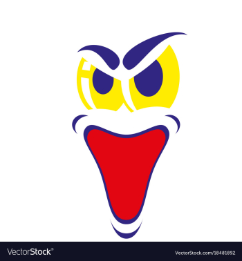 Flat icons on theme cartoon face funny emotion vector image Flat icons on theme cartoon face funny emotion vector image