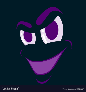 Flat icons on theme cartoon face funny emotion vector image Flat icons on theme cartoon face funny emotion vector image