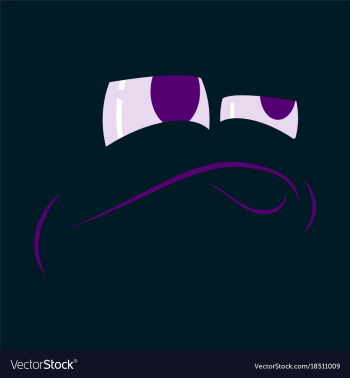 Flat icons on theme cartoon face funny emotion vector image Flat icons on theme cartoon face funny emotion vector image