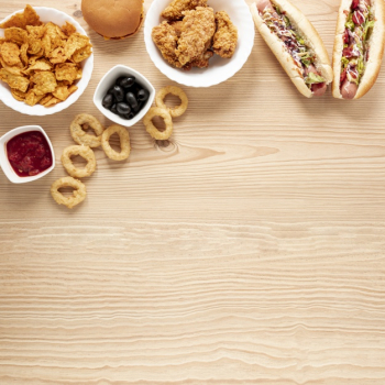 Flat lay frame with food and copy-space Free Photo Flat lay frame with food and copy-space Free Photo
