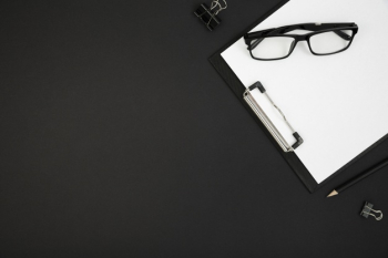 Flat lay of desk concept with copy space Free Photo Flat lay of desk concept with copy space Free Photo