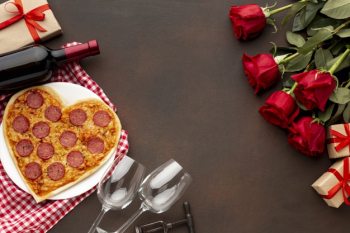 Flat lay valentines day assortment with copy space Free Photo Flat lay valentines day assortment with copy space Free Photo