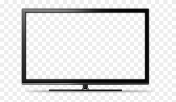 Flat Screen Tv Clipart Transparent - Tv Led Vector Flat Screen Tv Clipart Transparent - Tv Led Vector