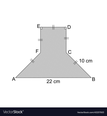 flat shape square and isosceles trapezoid shapes flat shape square and isosceles trapezoid shapes