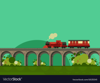 Flat story vector image Flat story vector image