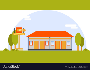 Flat story vector image Flat story vector image