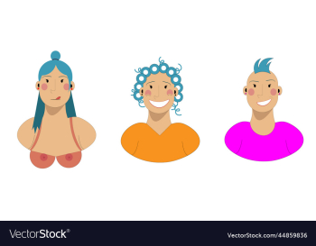 flat style girl flat style girl