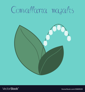 Flat stylish background plant vector image Flat stylish background plant vector image