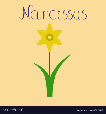 Flat stylish background plant vector image Flat stylish background plant vector image