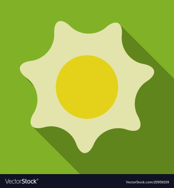 Flat sun icon summer pictogram sunlight symbol vector image Flat sun icon summer pictogram sunlight symbol vector image