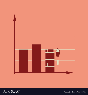 Flat web icon on stylish background construction vector image Flat web icon on stylish background construction vector image