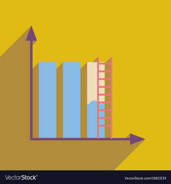 Flat web icon with long shadow construction vector image Flat web icon with long shadow construction vector image