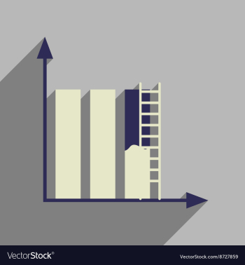 Flat web icon with long shadow construction vector image Flat web icon with long shadow construction vector image