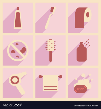 Flat with shadow concept and mobile application vector image Flat with shadow concept and mobile application vector image
