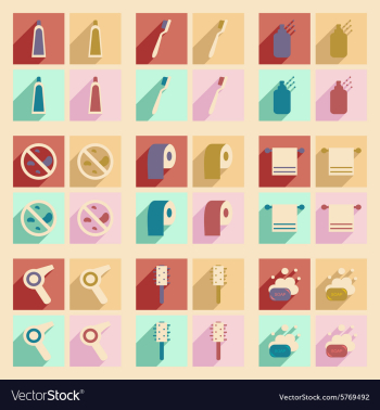 Flat with shadow concept and mobile application vector image Flat with shadow concept and mobile application vector image