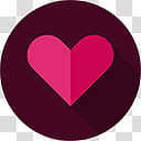 Flatjoy Circle Icons, Heart, heart transparent background PNG clipart