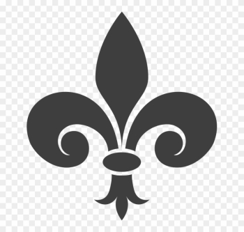 Fleur De Leaf - Fleur De Lis Clipart