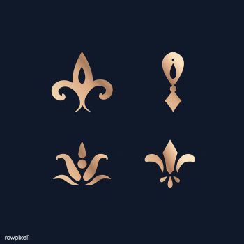 Fleur de lis ornaments | Free stock vector - 554059 Fleur de lis ornaments | Free stock vector - 554059