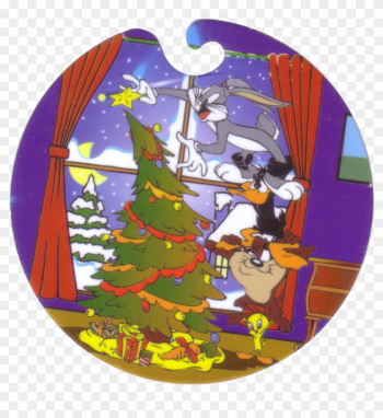 Flippos &gt; Giga Winter 04 Bugs Bunny, Daffy Duck, - Christmas Tree