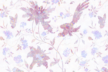 Flora holographic pattern remix from artwork by William Morris Flora holographic pattern remix from artwork by William Morris