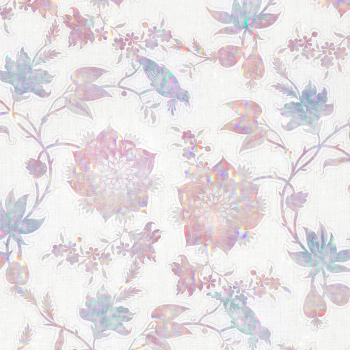 Flora holographic pattern remix from artwork by William Morris Flora holographic pattern remix from artwork by William Morris