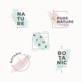 Floral botanic frame Free Vector Floral botanic frame Free Vector