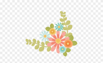 Floral Clipart Cute - Cute Flower Clip Art Floral Clipart Cute - Cute Flower Clip Art