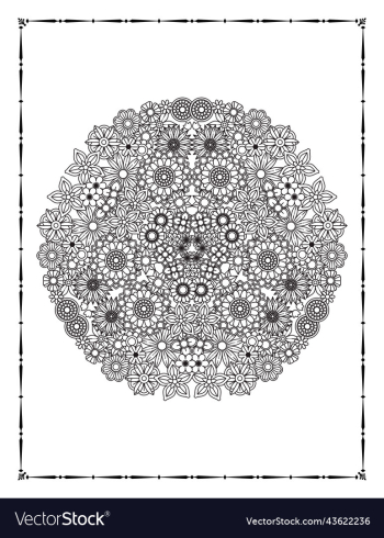 floral coloring book page kdp floral coloring book page kdp