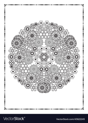 floral coloring book page kdp floral coloring book page kdp