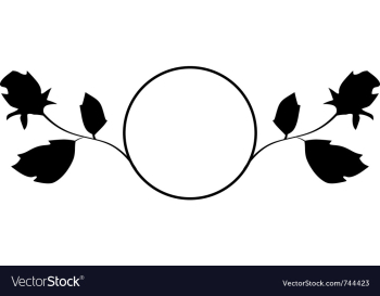 Floral composition vector image Floral composition vector image